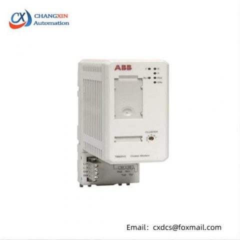 ABB TB820V2 Modulebus Cluster Modem, High-Speed Communication for Industrial Automation