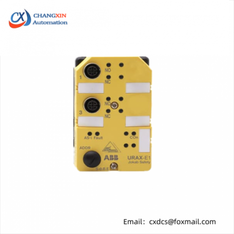 ABB URAX-E1/2TLA020072R0600 Safe Input Slave, Advanced Control Module