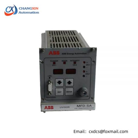 ABB UVISOR MFD.SA Control Unit - Precision Engineered for Industrial Automation