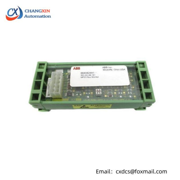 ABB WE-DC-06-161 6644424A1 | Voltage Bus Monitor Assembly, Industrial Automation Solutions