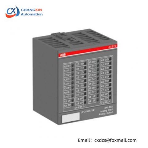 ABB AX522 1SAP250000R0001 Analog Input Output Module - Economical, Scalable Automation Solution