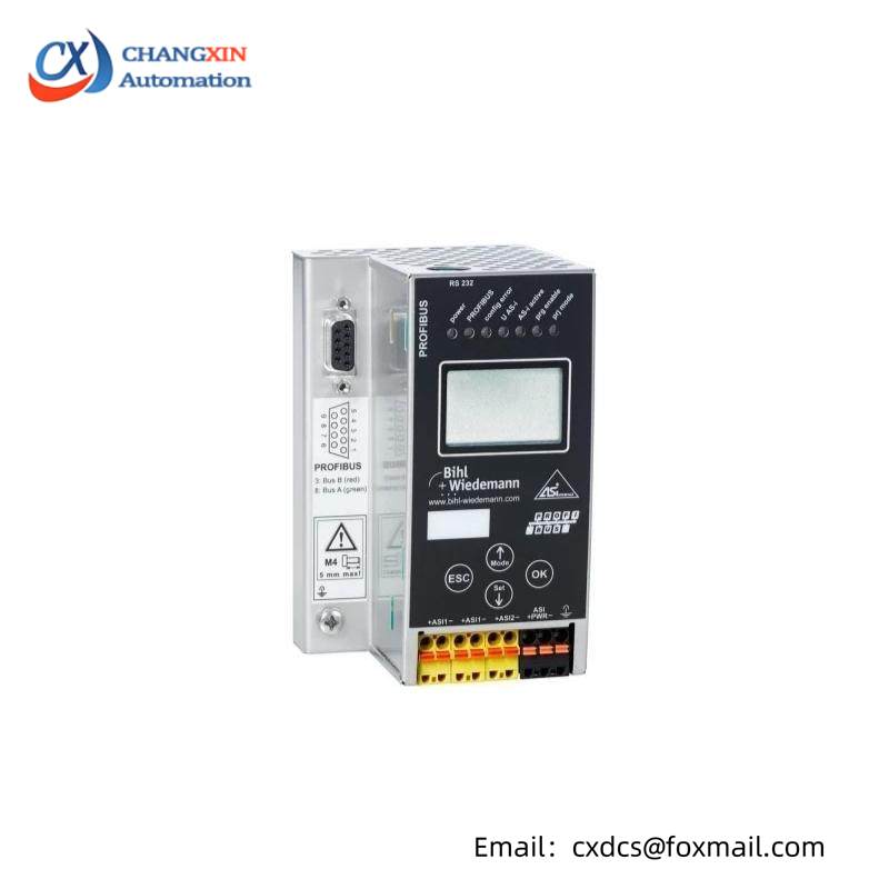B+W BWU1569 AS-i 3.0 PROFIBUS Gateway in Stainless Steel, 2 masters