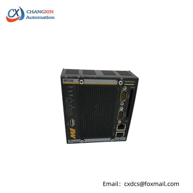 Bachmann DIO264: Industrial PLC Digital I/O Module, High Capacity & Reliability
