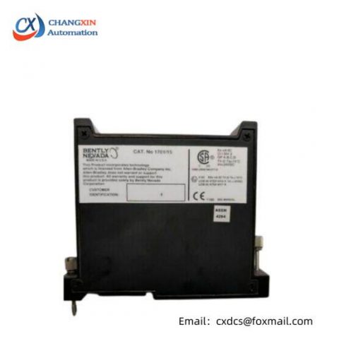 Bently Nevada 1701/15 Proximitor Input Monitor - Advanced Monitoring Solution for Industrial Control