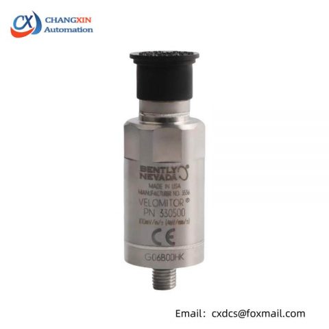 BENTLY NEVADA 330500-02-01 Piezo-Velocity Sensor - Precision Measurement for Industrial Control