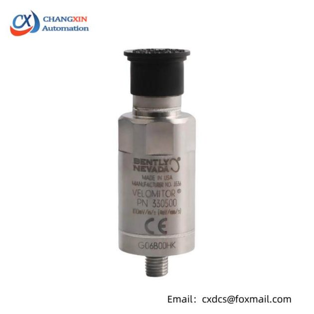 BENTLY NEVADA 330500-02-01 Piezo-Velocity Sensor - Precision Measurement for Industrial Control