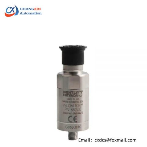 Bently Nevada 330500-04-01: Precision Piezo-Velocity Sensor for Machinery Monitoring