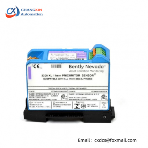 Bently Nevada 330780-X1-CN: Proximity Sensor for Advanced Industrial Control Systems