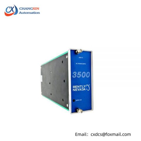 Bently Nevada 3500/15 127610-01 AC Power Supply Module - Reliable Energy Solution for Industrial Automation