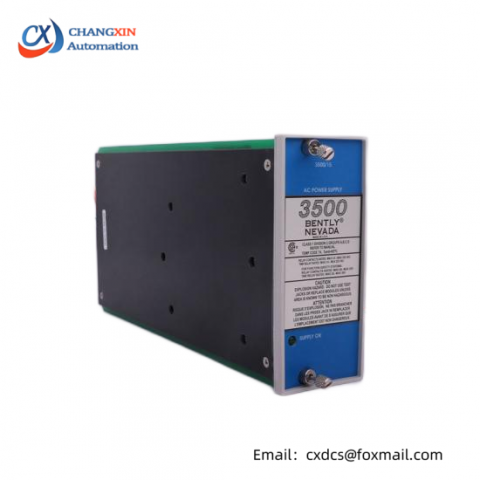 Bently Nevada 3500/15 133292-01: Precision Control Module for Industrial Automation