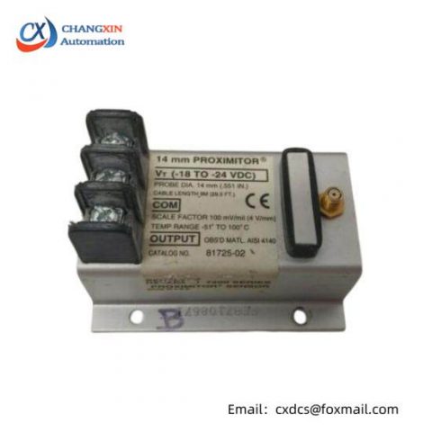 Bently Nevada 81725-02 Proximity Transducer for Industrial Control