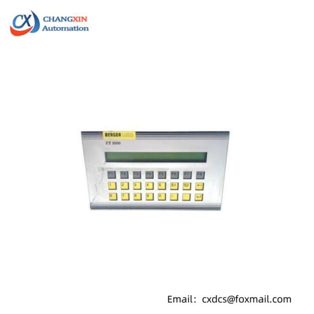 BERGER LAHR FT2000 OPERATOR PANEL: Advanced Control Solution for Industrial Applications