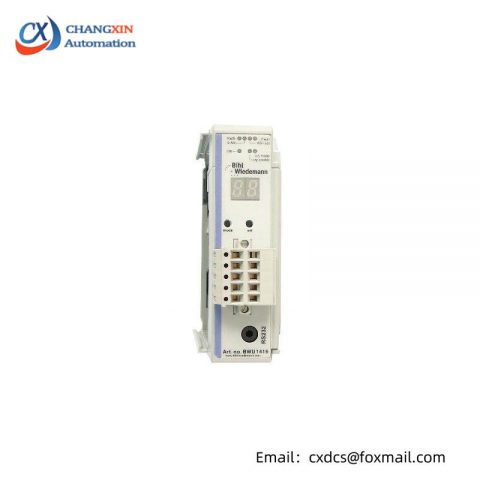 BIHL + WIEDEMANN BWU1840/BWU1416 Interface Master Module - Advanced Industrial Control Solution