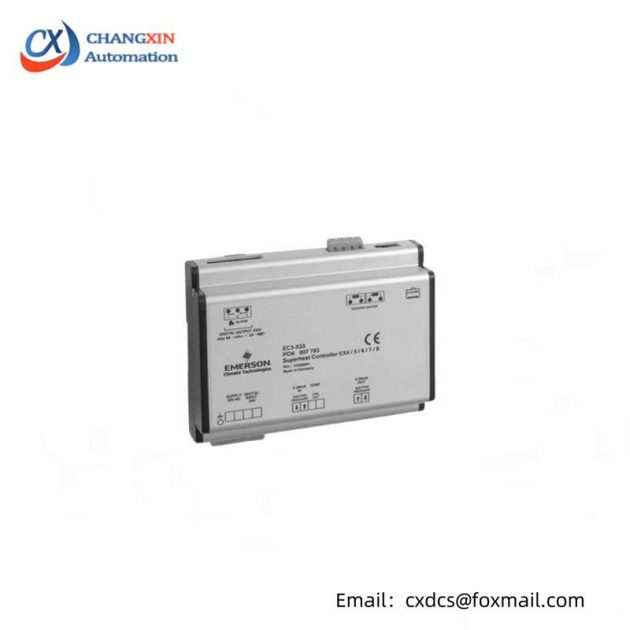 EMERSON EC3-X33 Universal Superheat Controller, Advanced Temperature Regulation for Industrial Applications