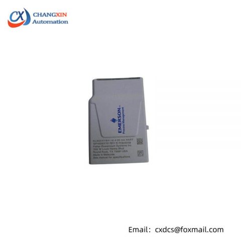 Emerson 12P4628X092 Analog Input Module