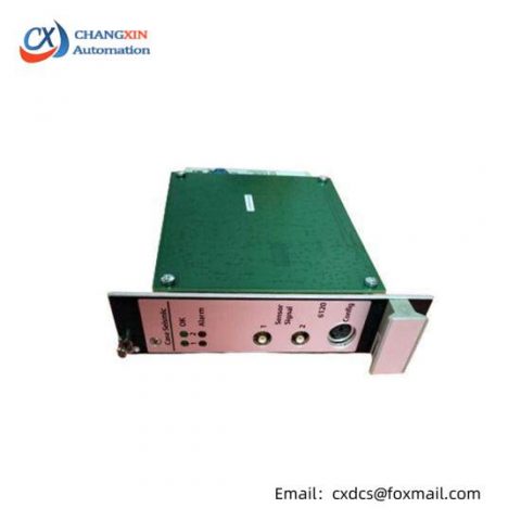 Emerson A6120 Seismic Vibration Monitor - Precision Monitoring for Industrial Control Systems