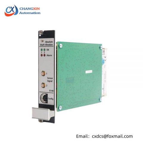 EMERSON A6140 Dual Channel Vibration Monitoring Module, Advanced Sensor Technology for Industrial Control