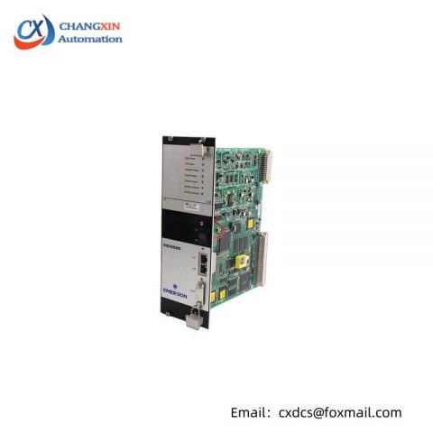 EMERSON A6312/06 Speed Key Module - Precise Control for Industrial Applications
