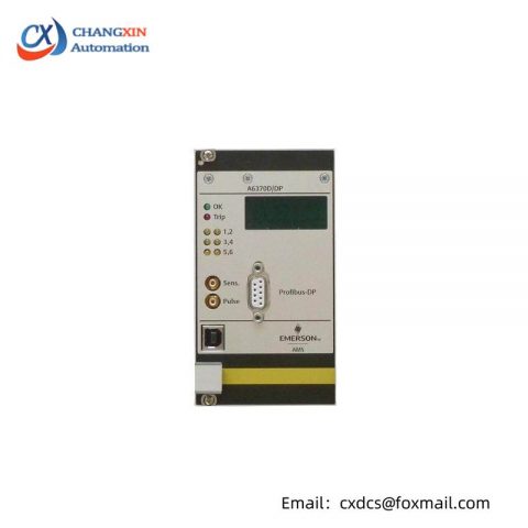 EMERSON A6370D Custom Processing Module for Industrial Control Systems