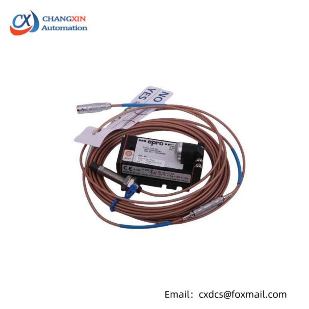 Emerson Epro PR6423/003-020 CON021 Current Sensor - Precision Monitoring for Industrial Control Systems