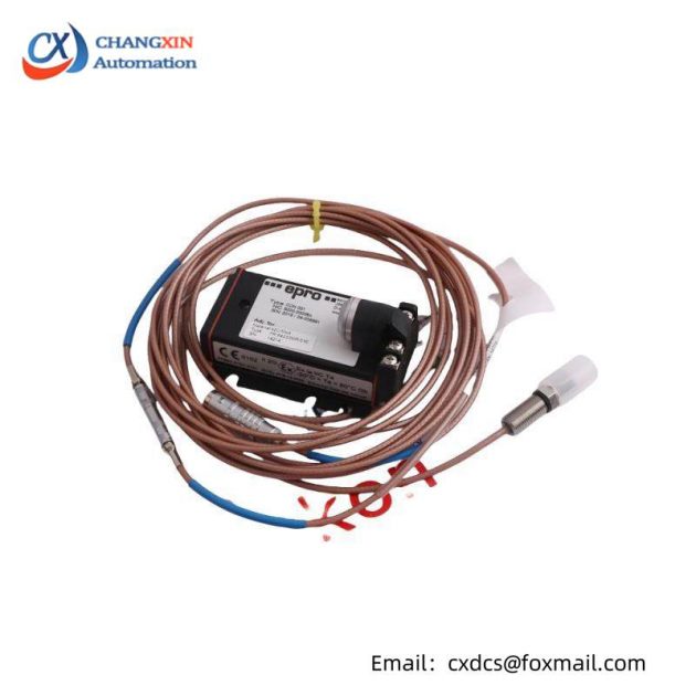 Emerson EPRO PR6423/004-030 CON021 Eddy Current Sensor - Precision Measurement for Industrial Control Systems