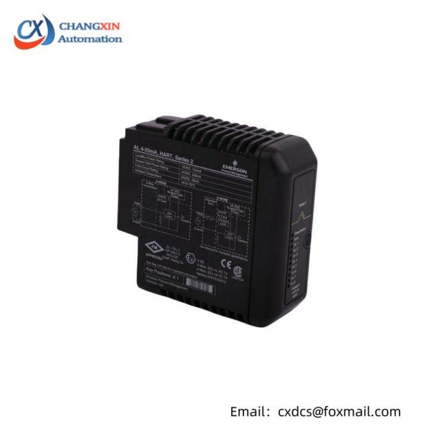 EMERSON KJ3203X1-BA2 | 13P0085X012 | DeltaV Input Module