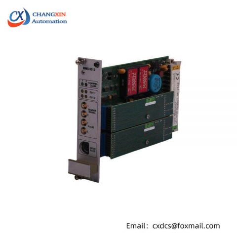 Emerson MMS6312: Dual Channel Rotational Speed Monitor - Precision Control for Industrial Applications