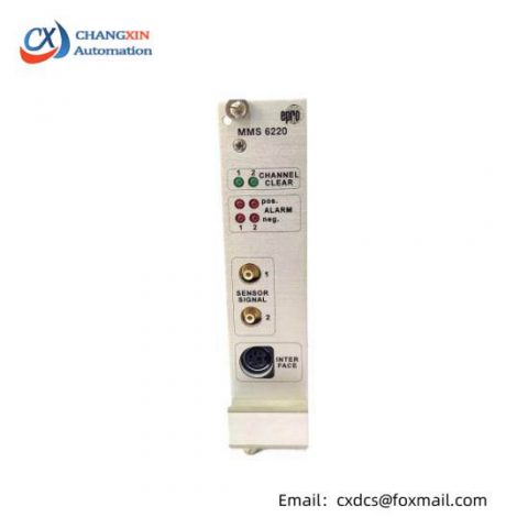 Emerson Ovation MMS6220 Monitoring Module: Advanced Process Control, 200 Characters or Less