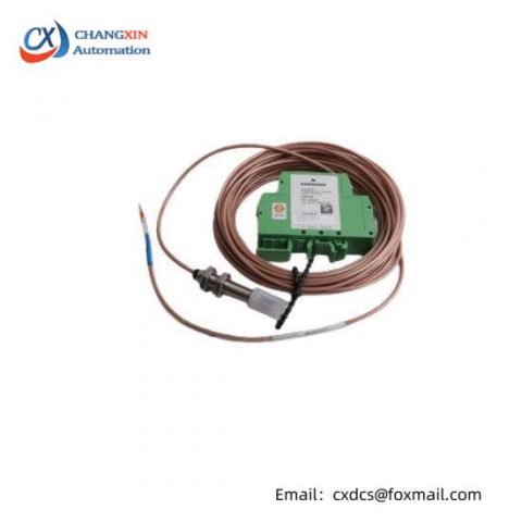 Emerson PR6423/002-030 CON031 8mm Eddy Current Sensor - Precision Measurement for Industrial Automation