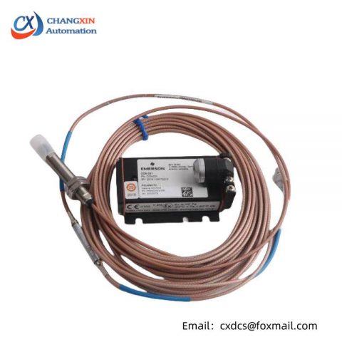 Emerson PR6423/002-131 CON021 Eddy Current Displacement Sensor: Precision Measurement for Industrial Control