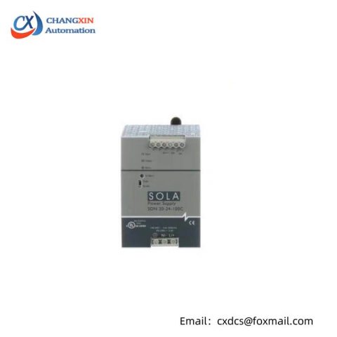 EMERSON SDN 20-24-100C Power Supply, High Efficiency for Industrial Automation