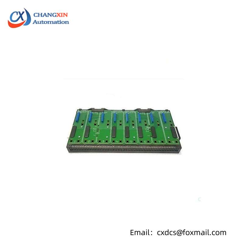 Emerson DeltaV 8-Wide I/O Interface Carrier, VE4050S2K1C1 & KJ4001X1-BE1 & 12P0818X072, With Shields