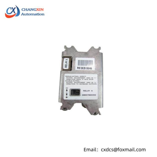 FISHER 38B5786X052 Relay Assembly, for Reliable Process Control Systems