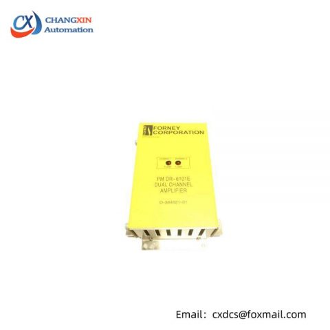 FORNEY RM DR6101E Dual Range Flame Amplifier: Industrial Flame Detection & Control
