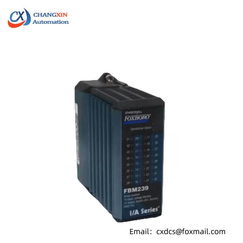 FOXBORO FBM239 P0927AG: Precise Voltage Monitoring for Industrial Control Systems