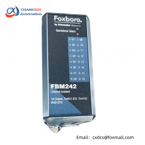 Foxboro FBM242 RH916TA Channel Isolated Output Module - High Performance, Reliable Control Solution