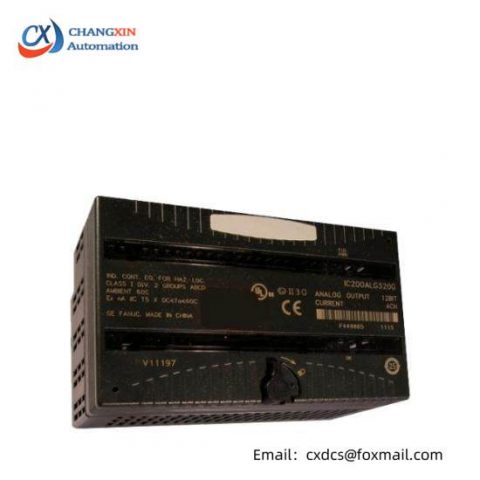 GE Fanuc IC200ALG320J Versamax PLC - Advanced Automation Solution