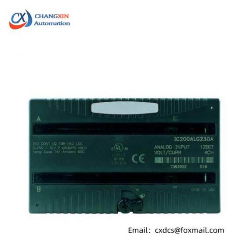 GE Fanuc IC200ALG326F Analog Output Module - Precision Control for Industrial Automation