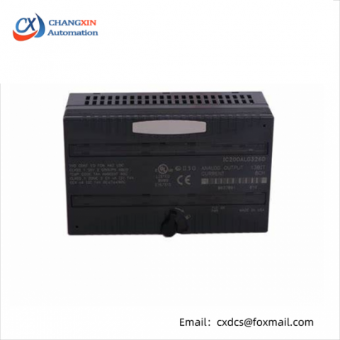 GE FANUC IC200ALG326H Analog Output Module: Precision Control, Industrial Strength
