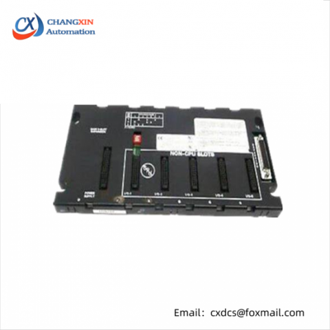 GE FANUC IC693CHS398G - 5-slot Expansion Baseplate for Advanced Industrial Control Systems