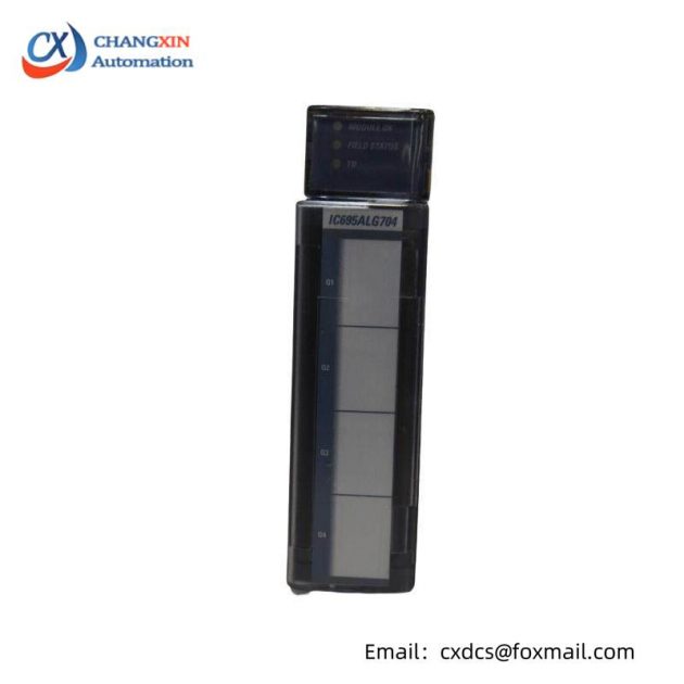 GE Fanuc IC695ALG704: 4-Channel Analog Output Module for Industrial Automation
