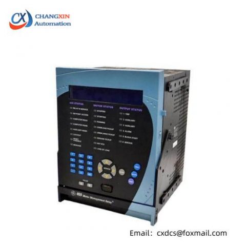 GE Fanuc SR469-P5-HI-A20-E Motor Protection System: Advanced Control for Industrial Applications