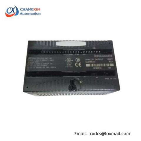 GE IC200ALG262G: Advanced Analog Current Input Module for Industrial Automation