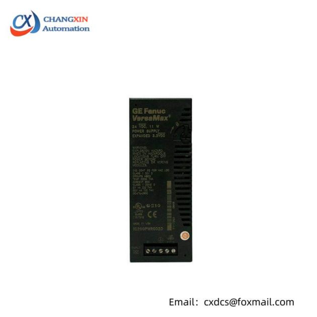 GE IC200PWR002 Power Supply Module, Advanced Industrial Control Solutions