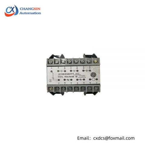 GE IC3603A177: Advanced Relay Module for Industrial Control