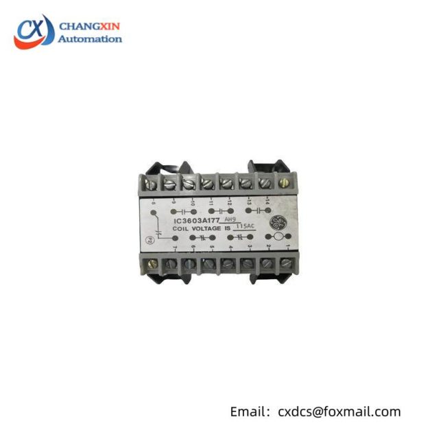 GE IC3603A177: Advanced Relay Module for Industrial Control