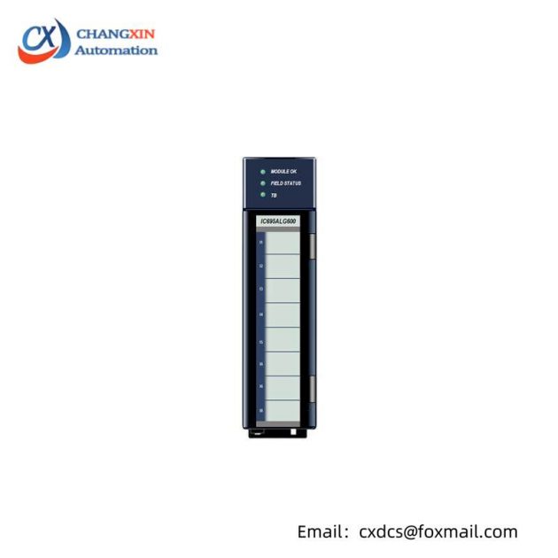 GE IC695ALG600 - Modular Analog Input Module, Efficient Data Acquisition Solution