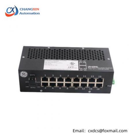 GE IS420ESWBH1A Ethernet Switch with Fiber, for Industrial Automation