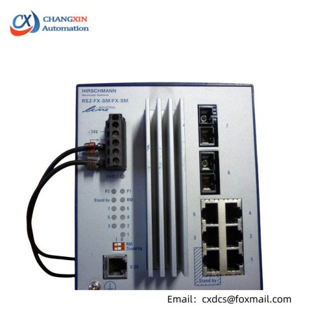 Hirschmann RS2-FX-SM/FX-SM Ethernet Rail Switch - Industrial Control Solutions