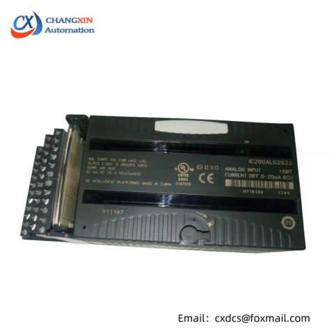 GE IC200ALG262 Analog Input Module: High-Performance Data Acquisition Solution